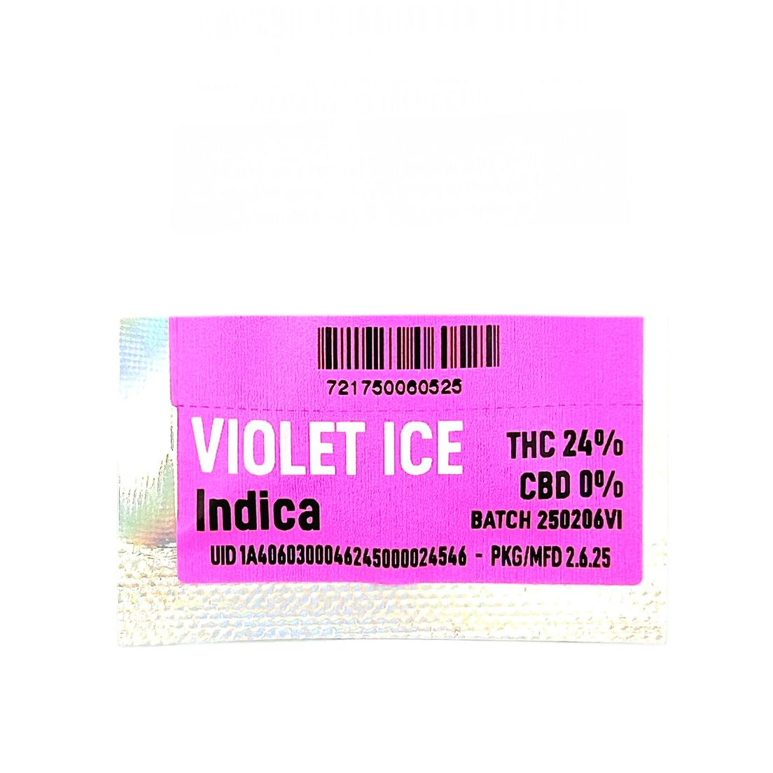 B2G1! - SELFIES - Violet Ice - 2pk x 0.25g = 0.5g