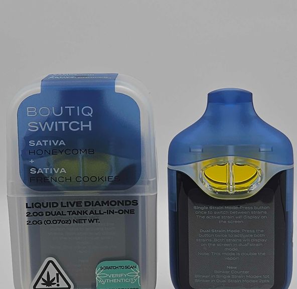 Boutiq - Disposable - Switch - Honeycomb x French Cookies - 2g