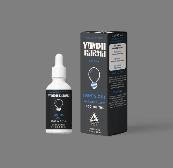 Lights Out 1000mg Herbal Cannabis Tincture