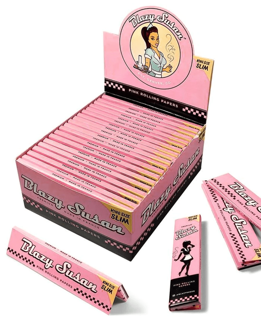 Blazy Susan King Size Slim & 1 1/4 Papers