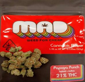 C. Papaya Punch 3.5g - MAD