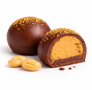 CBD Bom Bom 75mg I Peanut Butter Chocolate I Grounded Gardens I 1pc