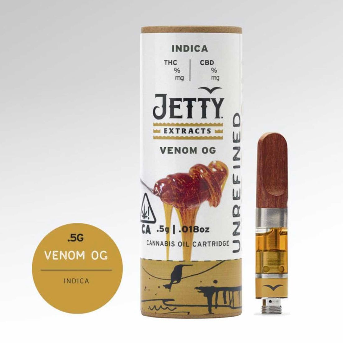 .5g Venom OG Live Resin Cart - JETTY EXTRACTS