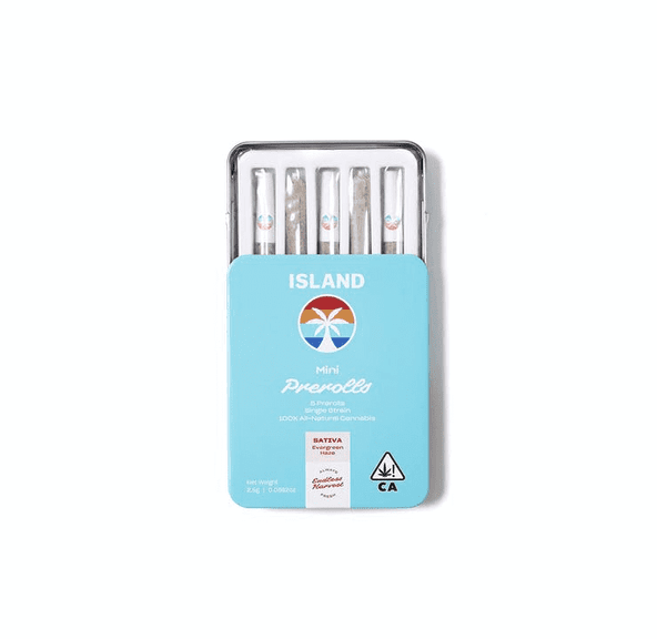 ISLAND - 5PK PREROLL - EVERGREEN HAZE