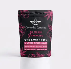 Gummies I 1-1-1 Strawberry I 50mg I Grounded Gardens I 1ct