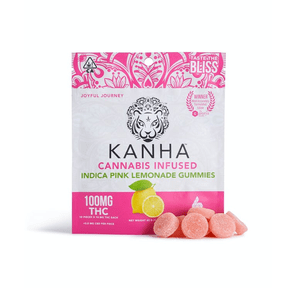 Kanha: Infused Gummies - Pink Lemonade (Indica), 100mg