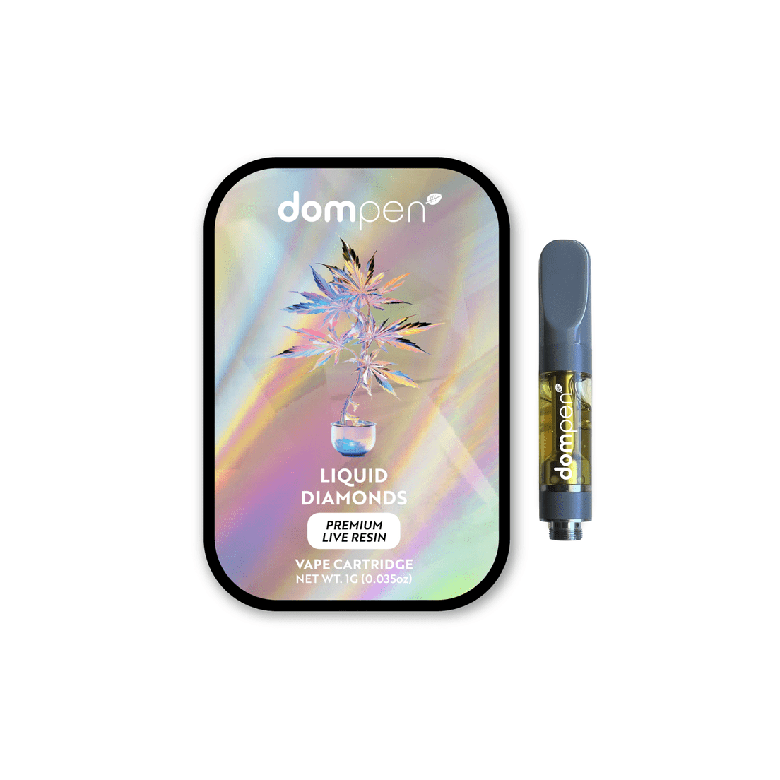 DomPen | Vape Cart | 1g | Liquid Diamonds | Banana OG
