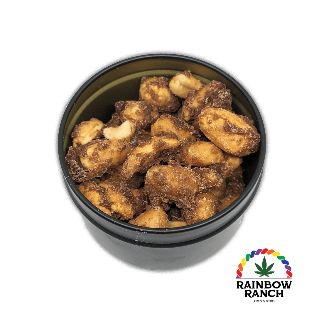 Chocolate Candied Peanuts - 100mg total - Full Spectrum