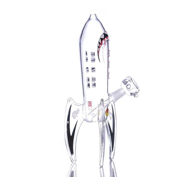 12” Blast Off Rocket Glass Bong