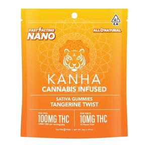 Kanha - NANO - Tangerine Twist - Sativa - 100mg THC - 40 g