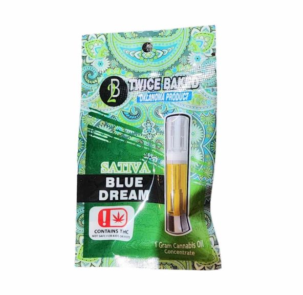 Jacked Up Blue Dream 1g Sativa Vape Cartridge