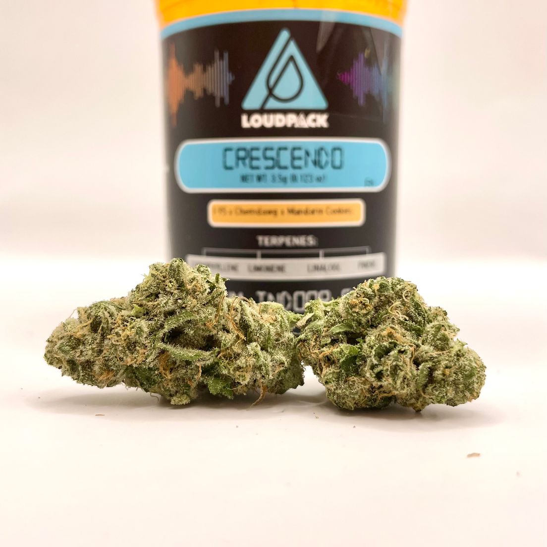 PRE-ORDER ONLY 1/8 Crescendo (Indoor/27.50%/Sativa) - Loudpack