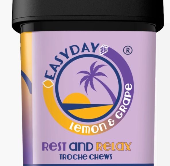 Gummies- Rest and Relax Lemon Grape 10mg THC 10-pk