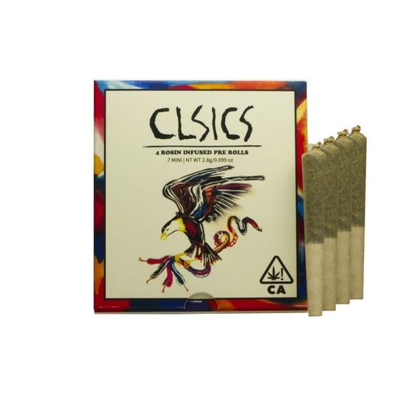 Animal Gas/Soufflé, Rosin Infused Prerolls, 4PK, 30.1% - CLSICS