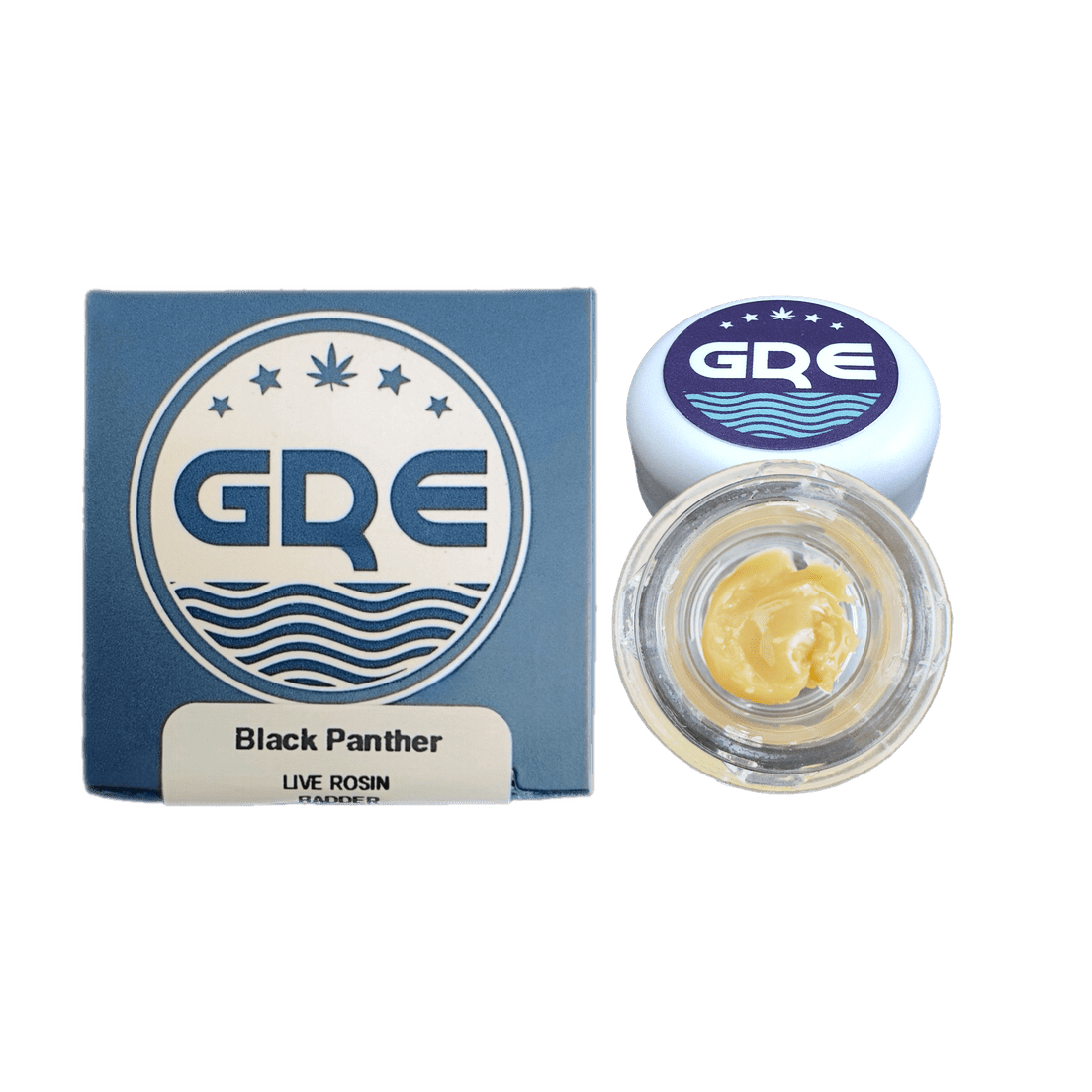 Green River Extracts - Black Panther 1G - Live Rosin Badder