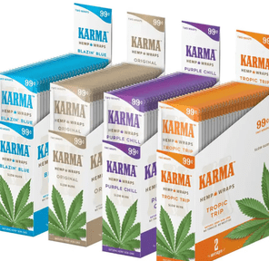 Karma - Blazin Blue Hemp Wraps