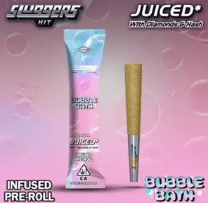 *Sluggers Hit - Bubble Bath Infused Pre Roll - 0.7 g