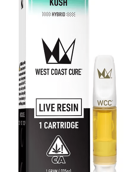 1g Cactus Kush - Live Resin Cartridge - WEST COAST CURE
