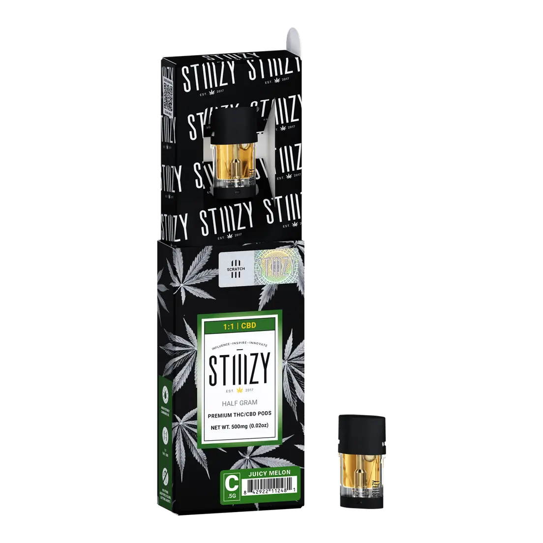 .5G POD - 1:1 CBD JUICY MELON 0.50 g