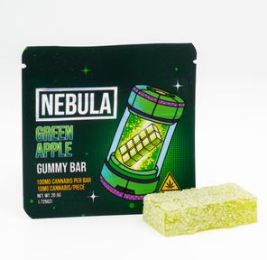 Green Apple Gummy Bar I Nebula I 100mg