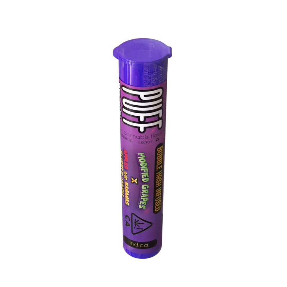PUFF- MODIFIED GRAPES x APPLES & BANANAS 1G BUBBLE HASH PREROLL