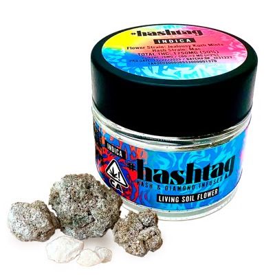 #hashtag- Permanent Pineapple x King Louis Infused Flower 3.5g (I)