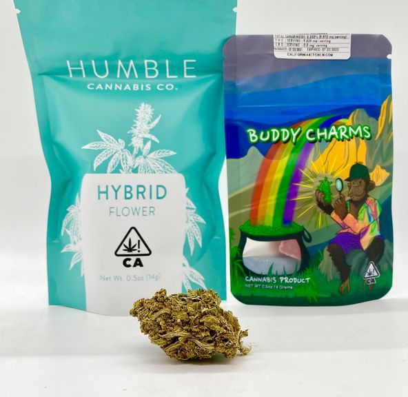 *Deal! $55 1/2 oz. Mendo Breath (26.97%/Indica)-Humble Cannabis Co. + Buddy Charms *Disclaimer*