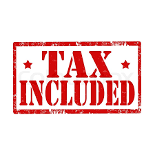 ALL TAXES INCLUDED - WE ACCEPT ALL MAJOR CREDIT CARDS $5 FEE ONLY