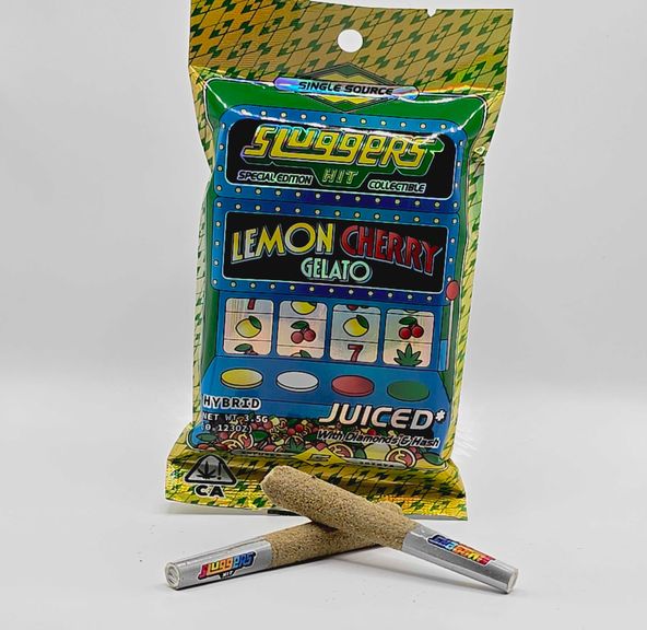 Sluggers - Infused Preroll - Lemon Cherry Gelato - 5ct