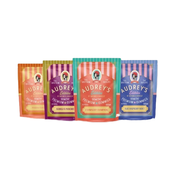 Audrey’s THC Gummies 500mg NEW