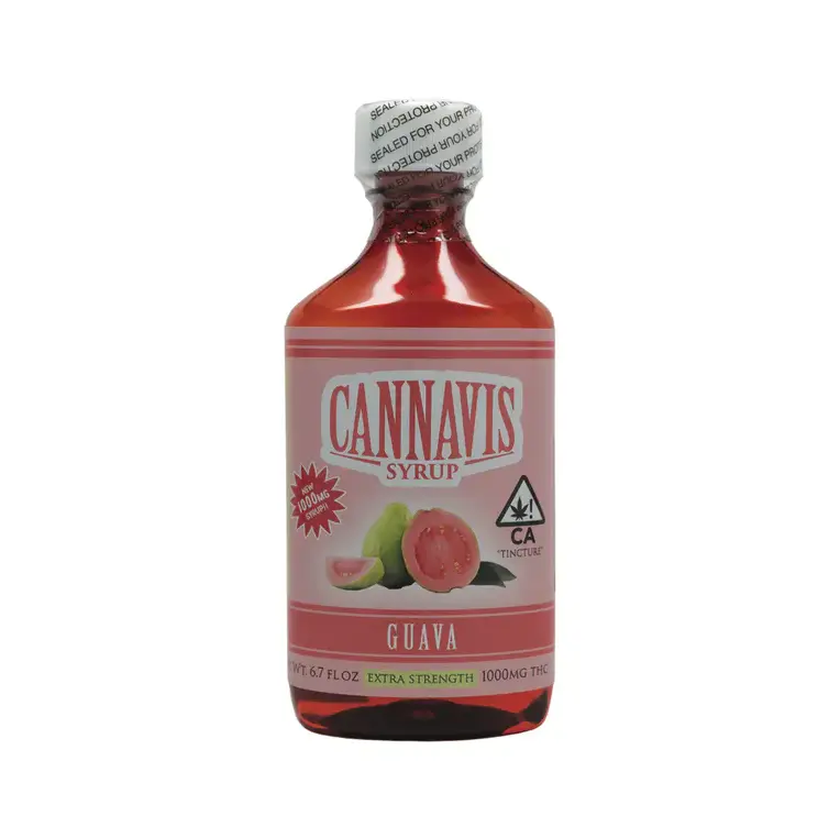 Cannavis: Infused Syrup - Guava, 1000mg