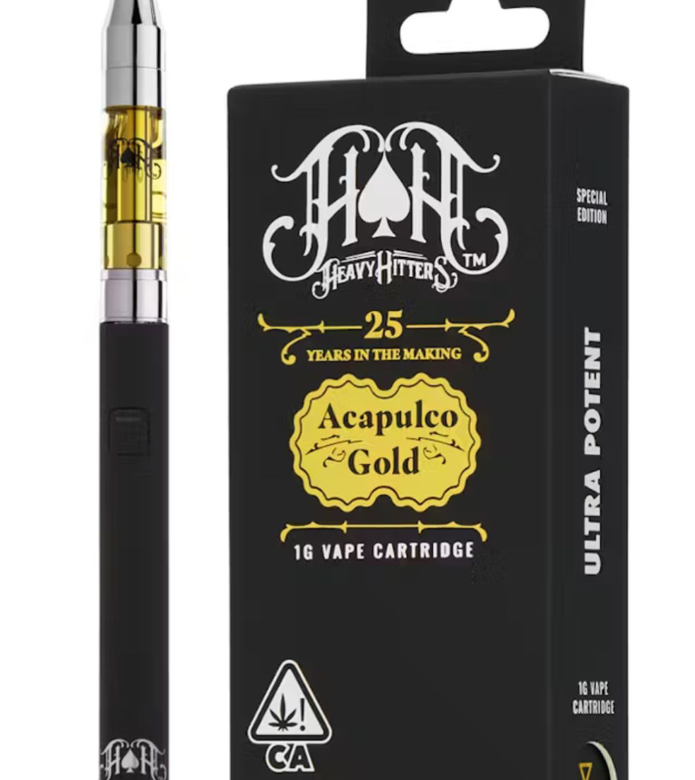 Heavy Hitters - Acapulco Gold - Ultra Extract High Potency Cannabis Vape 1g