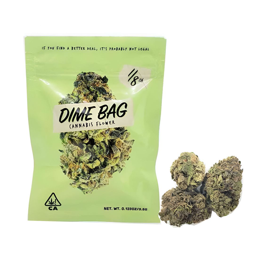 Dime Bag | Flower | 3.5g | Blueberry Faygo