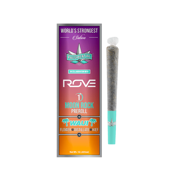 Presidential | Infused Preroll | 1g | Moonrock | Waui
