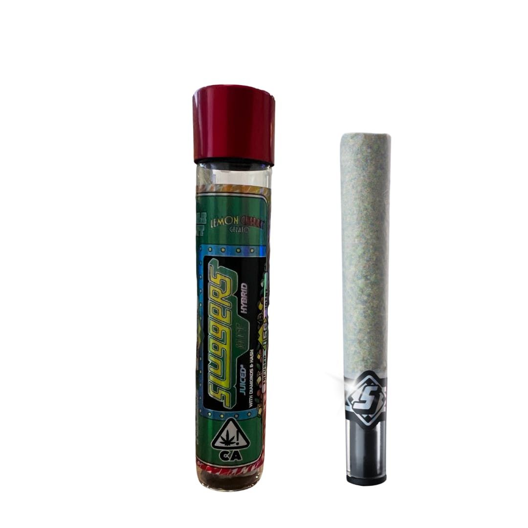 Sluggers Hit - Lemon Cherry Gelato 1pk Infused Preroll .7g