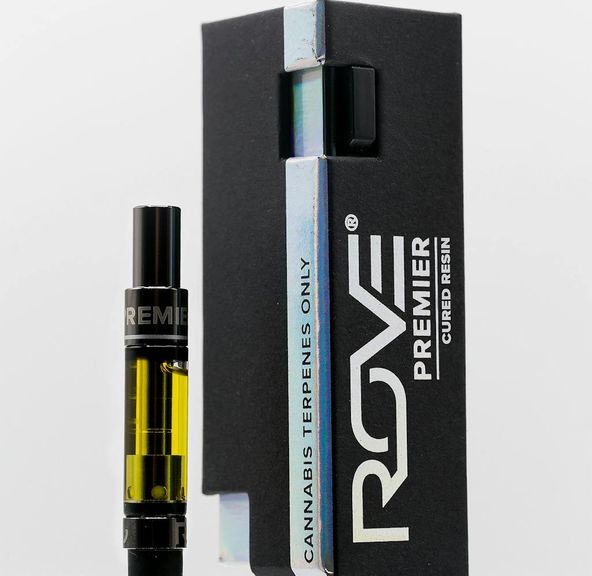 Rove 1G - VAPE CARTRIDGE - ROVE PREMIER - CURED RESIN - (Cherry Garcia)