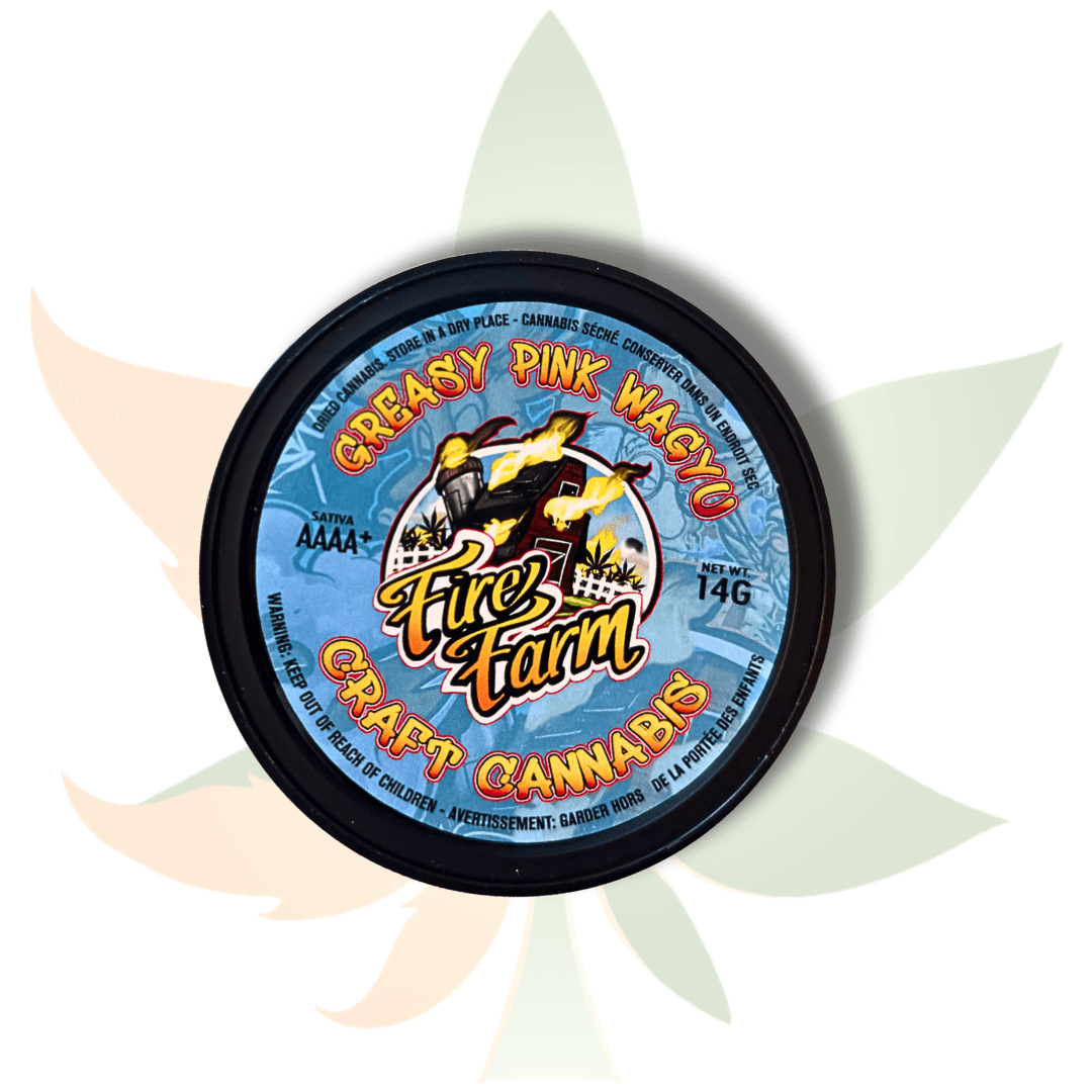 Fire Farm 14G Craft** Cannabis Can- Greasy Pink Waygu