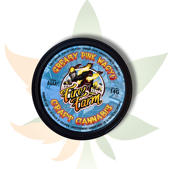 Fire Farm 14G Craft** Cannabis Can- Greasy Pink Waygu