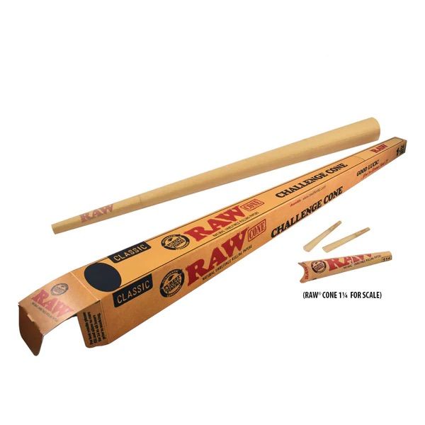 RAW Pre-rolled Challenge Cones 24"