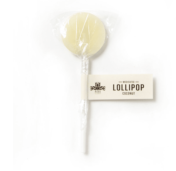 Coconut 100mg Medicated Lollipop by Kush Kitchen