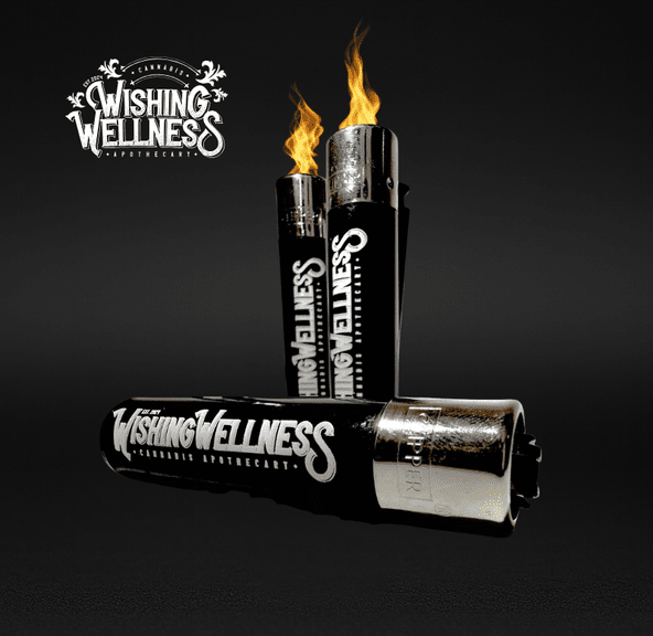 Clipper | Wishing Wellness Branded Lighter
