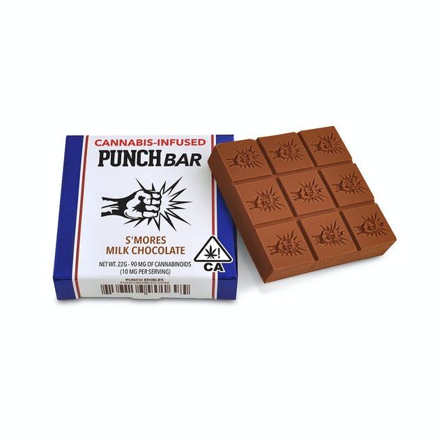 90mg Smores Milk Chocolate PunchBar - PUNCH EDIBLES