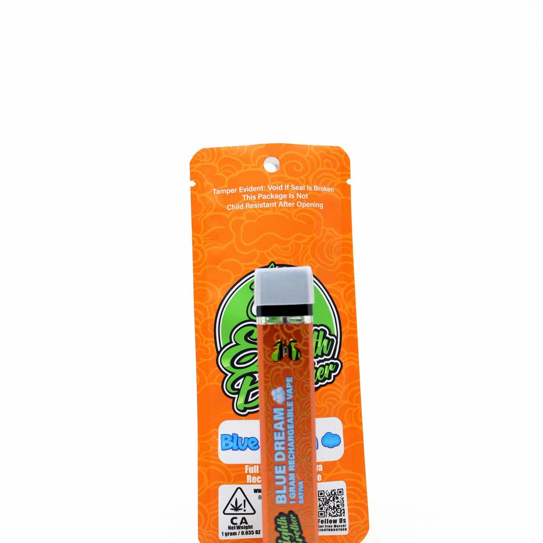 Eighth Brother- BLUE DREAM 1g ALL-IN-ONE VAPE at Velvet Fog