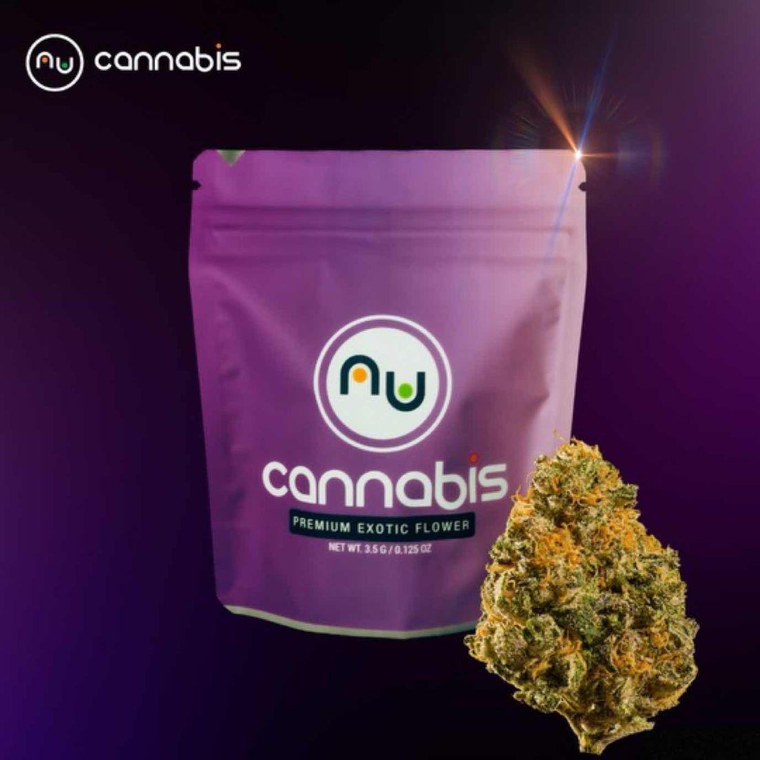 NuCannabis - Blue Mambas 28G - PREMIUM INDOOR FLOWER