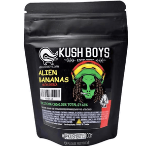 Kush Boys - Alien Bananas (26.2%/Hybrid - Indica Dominant) - 3.5 g