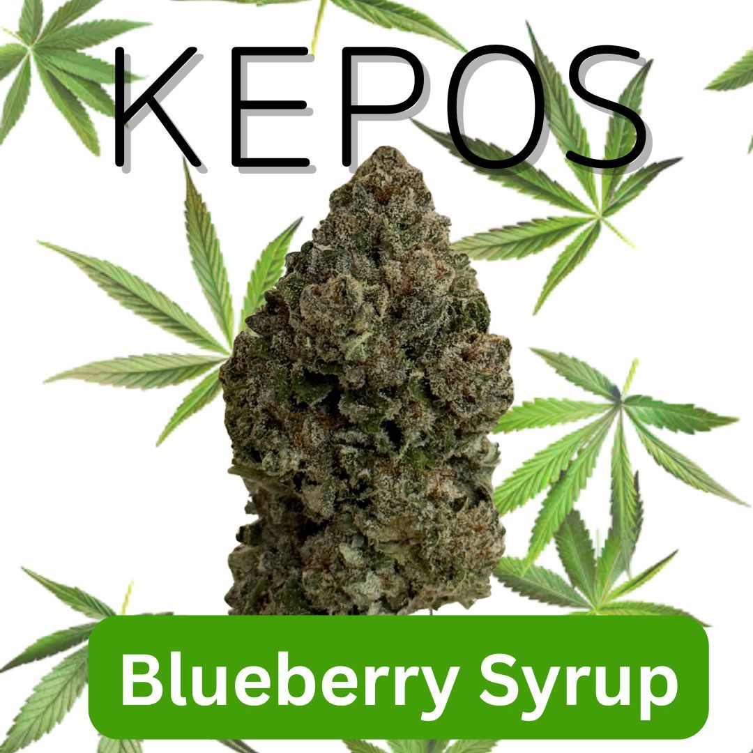 Kepos - Blueberry Syrup 28g - PREMIUM FLOWERS
