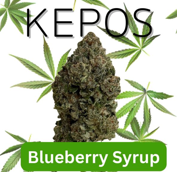 Kepos - Blueberry Syrup 28g - PREMIUM FLOWERS