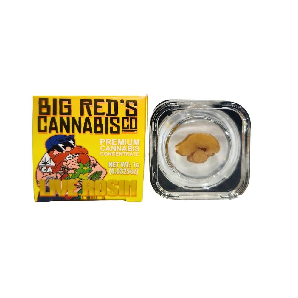 Big Red Rosin Dobo Triangle Kush 1g