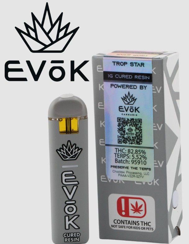 Evok 1g Cured Resin Disposable Cart - Trop Star