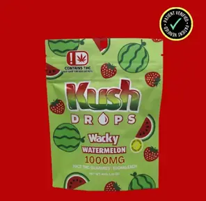 1000mg THC Gummy - Wacky Watermelon 40.00 g